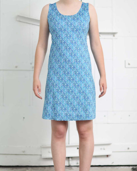 Sleeveless A-Line Reversible Dress from ANIMAPOP print 301