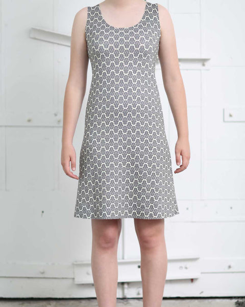 Sleeveless A-Line Reversible Dress from ANIMAPOP print 302