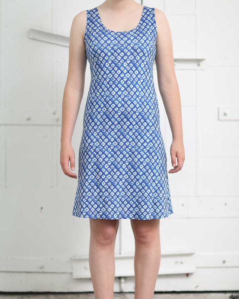 Sleeveless A-Line Reversible Dress from ANIMAPOP print 309